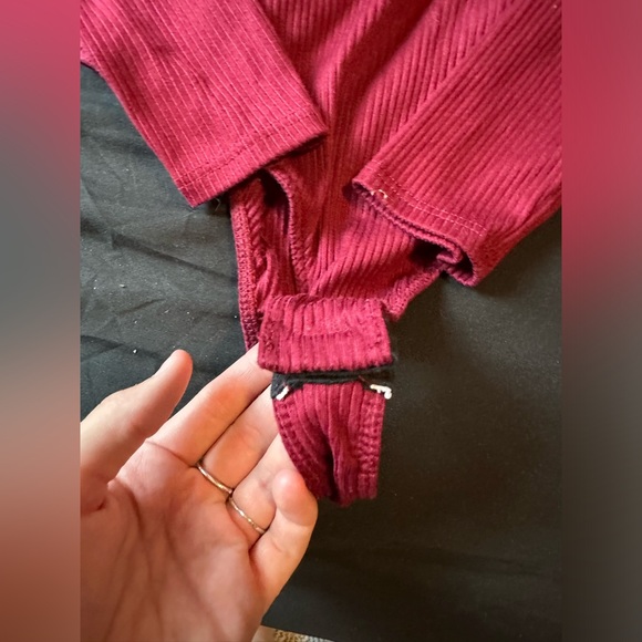 Open back body suit - Picture 2 of 4